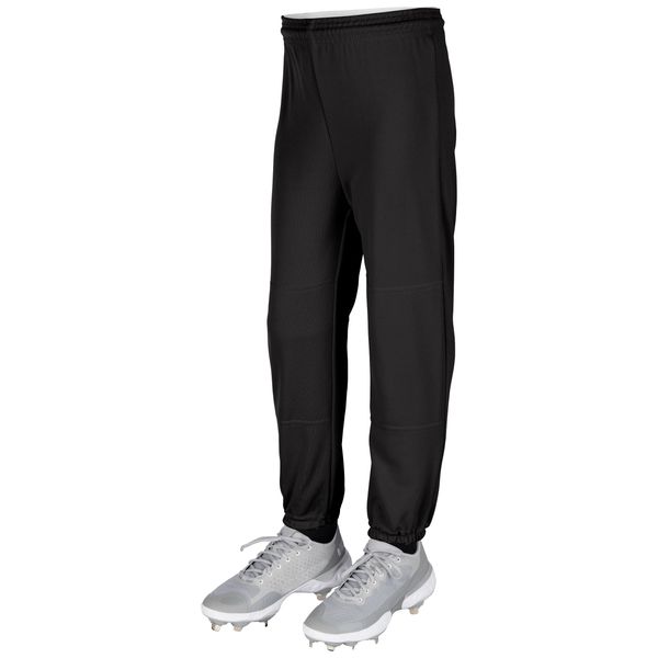 Champro Unisex-Youth Rookie Pull Baseball Pants, Black, Youth X-Small