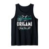 Origami Design Gift - Origami Solves Them All! Tank Top