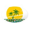 CafePress Summer Cape Cod Massachusetts Sticker Oval Car Bumper Sticker(10-Pack)