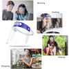 5x Safety Shield Full Face Lab Work Eye Protective Eyewear with Clear Vision US