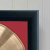Frank Sinatra Come Fly With Me Gold Record Etched LP Shadowbox Display