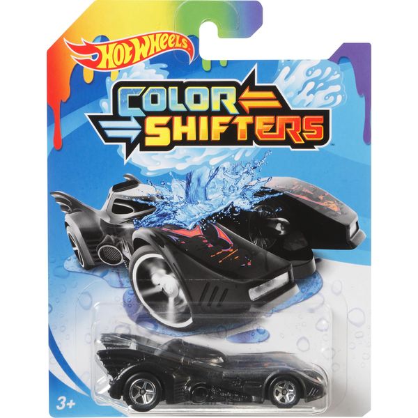 Hot Wheels Toy Car, 1:64 Scale Color Shifters Vehicle with Repeat Color Change in ICY Cold or Very Warm Water (Styles May Vary)