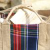 Extra Strong Large Jute Log Carrying Bag with Handles (BR46)