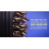 Drill America 3/16" Cobalt Stepped Point Drill Bit, GSC Series