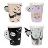 Ginger Ray Halloween Paper Party Cups with Pop Out Characters Tableware 8 Pack