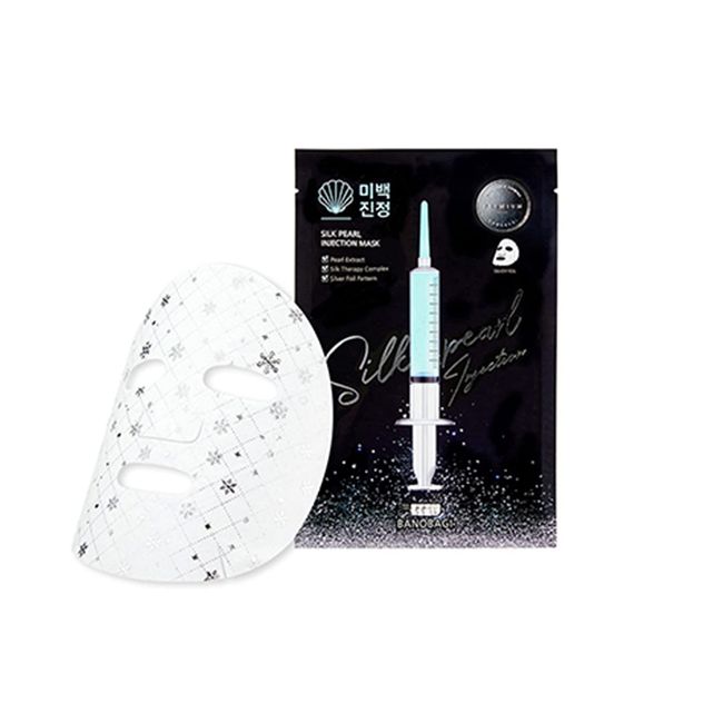 BANOBAGI Premium SILK PEARL INJECTION MASK Premium Silk Pearl Injection Mask Face Mask Silver 30g