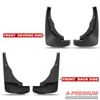 4x Splash Guards Mud Flaps Mudguards Front & Rear for Nissan Frontier 2005-2015