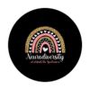 Neurodiversity Autism Awareness ADHD Rainbow Autistic PopSockets Swappable PopGrip