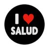 I Love Salud - Herz PopSockets mit austauschbarem PopGrip