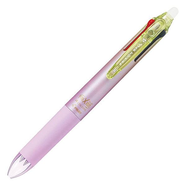 Pilot Gel Ink Erasable 4 Color Ballpoint Pen Frixion Ball 4 0.38 Gradient Purple PLKFB80UF-GRPU