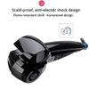 Automatic Ceramic Curler Machine Universal Voltage Temperature Adjustable, Professional Hair Curler Auto Rotating Curl Ceramic Machine (Black)
