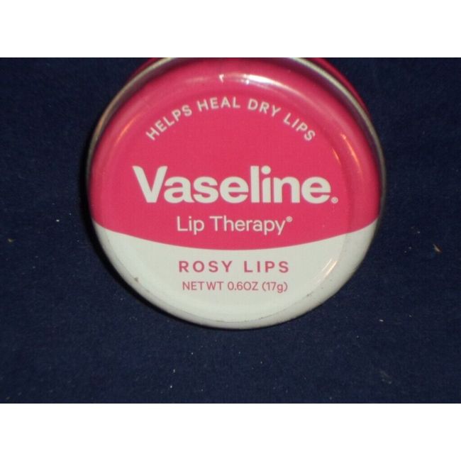 Vaseline Lip Therapy Lip Balm Rosy Lips 0.6 Oz                             B28-1