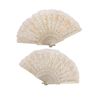 Eballerina Practice Lace Glitter Fan Sense Pen, white