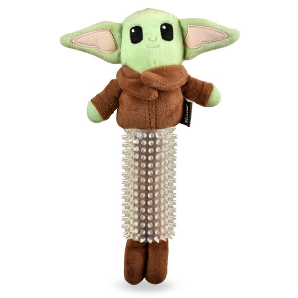 Star Wars for Pets The Mandalorian: The Child Puppy Teether Toy - Grogu Mandalorian Puppy Toy for Teething - Toy for Dogs Puppy Teether Toy - Pet Chew Toy, 10 Inch