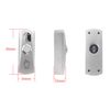 AOAMZ Emergency Exit Button NO/COM Door Exit Release Button Stainless Steel Door Exit Lock Access Control Open