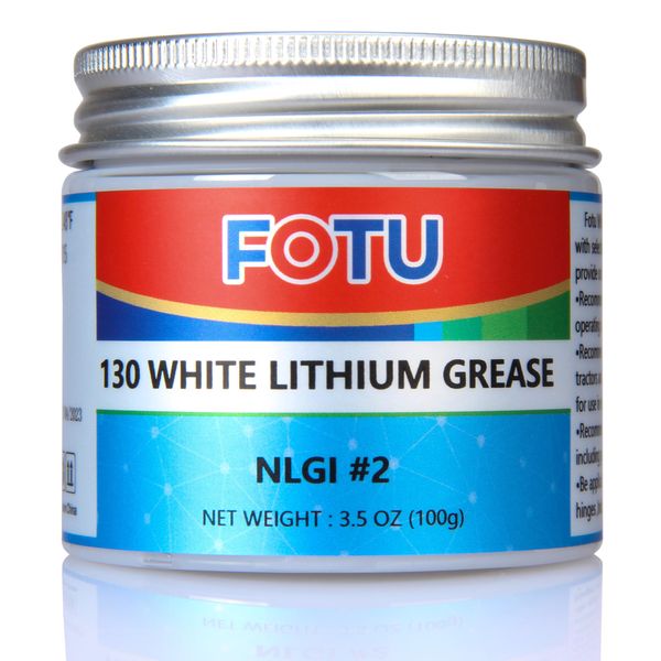 FOTU White Lithium Grease,Excellent Lubricant for Marine Grease,Sewing Machine Oil,Garage Door Grease More Durable Than Garage Door Lubricant Spray (3.5 Oz, 1-Pack)