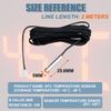 Innfeeltech 5 Pcs Waterproof Digital Thermal Temperature Sensor Probe 2M NTC 10K 3950Ohm 1%