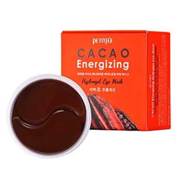 Petitfee, Hydrogel patches with toning effect based on cocoa, 60 pcs