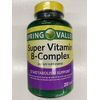 Spring Valley Super B Complex with Vitamin C & Folic Acid 250 ct.