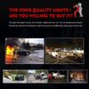 H11 LED Headlight Super Bright Bulbs LOW BEAM Conversion Kit White 8000K 2-Pack