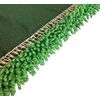 18" Premium Green Microfiber Dust Mops - 6 Pack