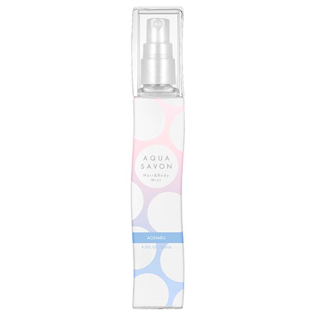 Aqua soap hair &amp; body mist Aoharu scent 135ml