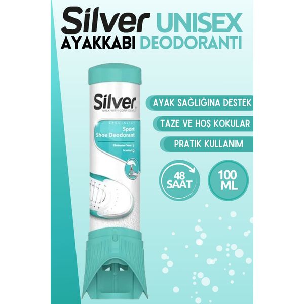 Ayakkabı Deodorantı Ayak Koku Giderici Terleme Önleyici Sprey 100ml