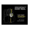 Hawk Speeed Retract Hoist, Schwarz