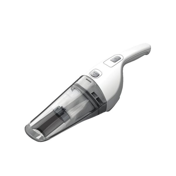 BLACK+DECKER Cordless Handheld Vacuum w/ Wall Mount Base & Charger - White 