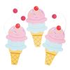 Fun Express Ice Cream Cone Paddle Ball Games – 12 Pieces