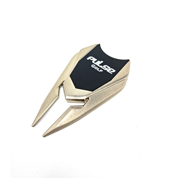 PulseGolf Divot Tool with Ball Marker (Silver)