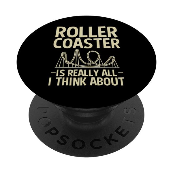 Roller Coaster Funny Amusement Park Rides PopSockets Adhesive PopGrip