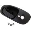 Dorman 82088 Front Driver Side Interior Door Handle Compatible with Select Dodge Models, Black; Textured
