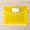 A4 7 Colors PCS Thickened Transparent File Bag Mesh Bag PP Plastic Material Plas