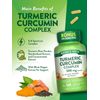Turmeric Curcumin Complex 500mg | 120 Count | Black Pepper | by Nature's Truth