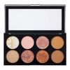 Makeup Revolution, Ultra Blush Palette, Golden Sugar, 8 Farbtöne