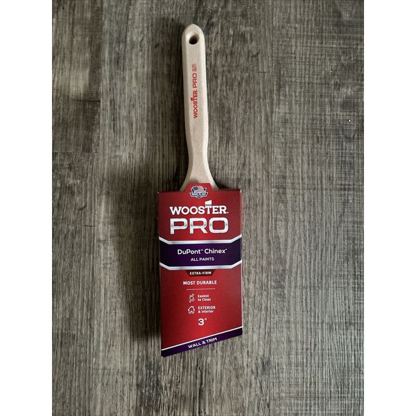 Wooster Pro DuPont Chinex Extra-Firm Paint Brush 3” #368171