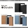 Inglem Google Pixel 8a Case Shock Resistant Notebook Type Leather Case KAKU Durable Notebook Case Leather Black/Black Google Pixel 8A IN-GP8ATBC9/BB