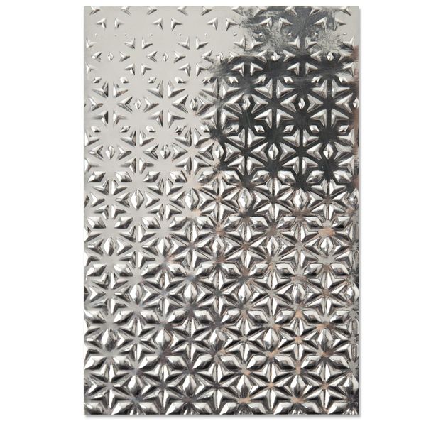 Sizzix 3-D Textured Impressions Embossing Folder 664508 Star Fall by Georgie Evans