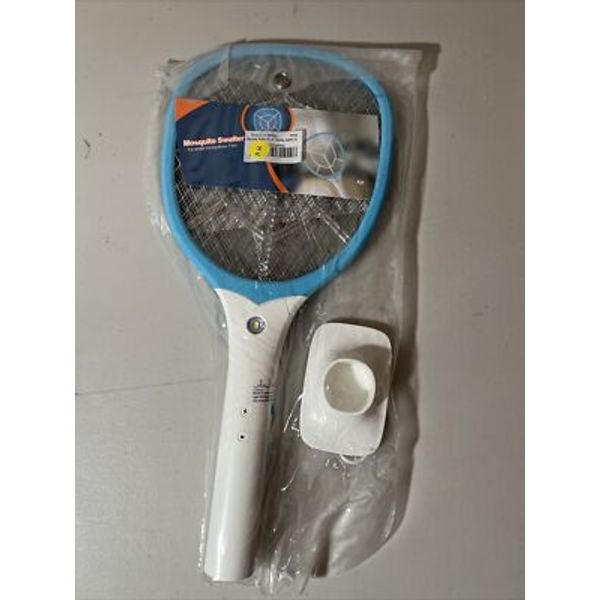 Cordless Rechargeable Bug Zapper Mosquito Insect Electric Fly Swatter