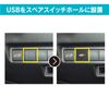 Beat-Sonic USB Connector for Toyota Spare Switch Hole USB13