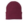 Port & Company - Knit Cap. CP90 Maroon