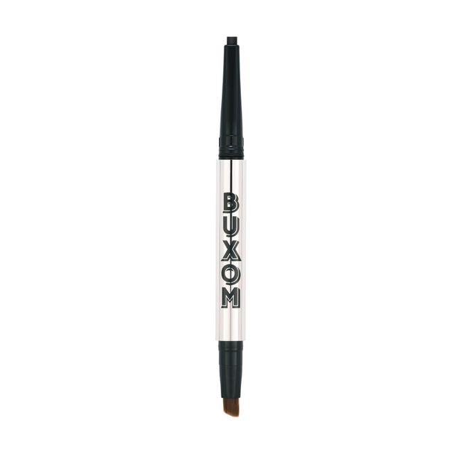 Buxom Power Line Lasting Eyeliner, Creamy Retractable Eye Liner, Waterproof & Smudge Proof, Bladed Tip & Built-In Brush to Line & Define Eyes