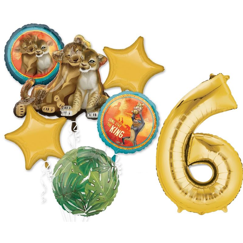 Space Alien 6th Birthday Party Balloon Decor Kit - Foil & Latex Balloons For Out Of This World Party