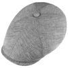 Stetson Men's Newsboy Cap Brooklin Linen - grey