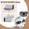 5× Durable Plastic Switch Knob W10415450 For Whirlpool Kitchen Stove Replacement