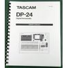 Tascam DP-24 Owner's Manual: Full Color & Protective Covers!