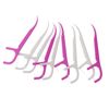 EcoQuality Dental Floss Picks Multicolored High Toughness Toothpick Sticks Perfect for Home, Family, Hotel, Travel and Everyday Use Brushpicks (30)