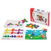 Rainbow Pebbles Activity Set - 48 Pebbles + 24 Activities - The Original Sorting and Stacking Stones - Early Math Manipulatives