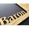 Baptism Picture Frame - 8x10 Frame Holds 5x7 Photo